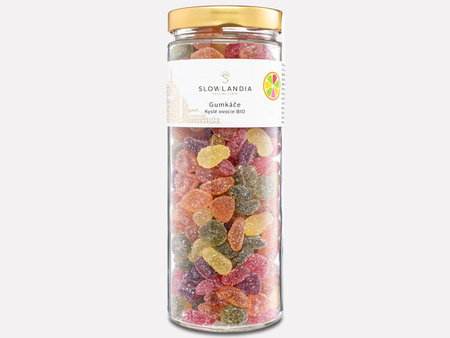 Czarne-czerwone porzeczki chrupkie 25g SLOWLANDIA