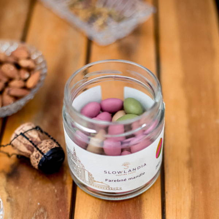 Mandeln in Vollmilchschokolade 250g SLOWLANDIA