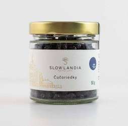 Czarne-czerwone porzeczki chrupkie 25g SLOWLANDIA