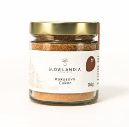 Cukier z kwiatów kokosa 250g SLOWLANDIA
