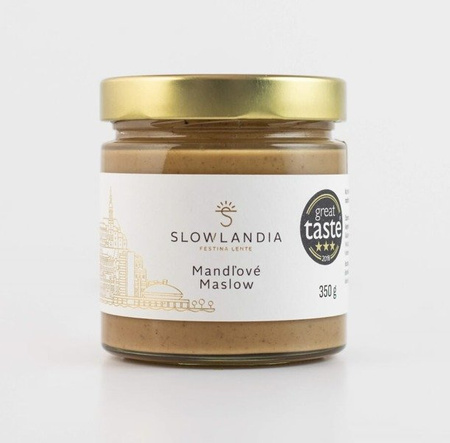 Masło migdałowe 350g SLOWLANDIA